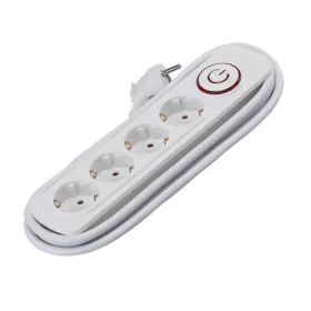 ČTYŘNÁSOBNÝ ROZVOD 2M H05VV-F 3G1,5MM²+KLÍČ