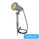 Zahradní lampa, kterou lze zapíchnout do trávy 1xGU10 max. 35 W IP44 D100x260 mm šedá