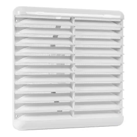 VENTILAČNÍ MŘÍŽKA S OCHRANOU PROTI DEŠTI D100-150MM