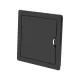 EL-814A PVC SERVISNÍ DVEŘE 10/10 85x85MM, GRAFITOVÉ