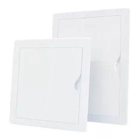 EL-803A PVC SERVISNÍ DVEŘE 20/20 185x185MM, BÍLÉ, BÍLÉ