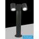 UNIVERSO Venkovní zahradní lampa 2xGU10 Max.35w IP44 antracitová 110x221x440mm 5 let