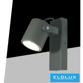   UNIVERSO Venkovní nástěnná lampa GU10 Max.60w 120x90x172mm IP54 antracitová 5 let 