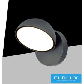   UNIVERSO Venkovní nástěnná lampa 12 W 720 lm CCT s přepínačem 110 × 135 × 135 mm IP54 šedá 5 let