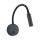 TK LIGHTING NÁSTĚNNÁ LAMPY LAGOS 5922 1XG9 ČERNÁ