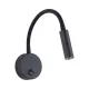 TK LIGHTING NÁSTĚNNÁ LAMPY LAGOS 5922 1XG9 ČERNÁ