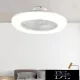 Ventilátor s osvětlením UNIVERSO 65 W, LED 48 W 3600 lm CCT, DC: 17 W 1050 ot./min ∅580 x 200 mm, bílý