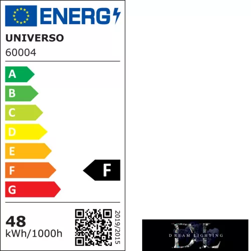 Ventilátor s osvětlením UNIVERSO 65 W, LED 48 W 3600 lm CCT, DC: 17 W 1050 ot./min ∅580 x 200 mm, bílý