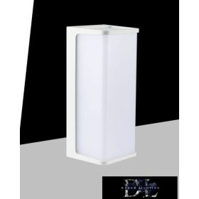   UNIVERSO Venkovní nástěnná lampa 10 W 4000 K 950 lm IP65 bílá 85 x 80 x 200 mm