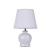 ELDLUX Šedá keramická stolní lampa E14