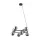 TK LIGHTING LUSTŘE ANABELLE 6844 8XG9 ČERNÁ