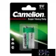 CAMELION SUPER HEAVY DUTY zinkochloridová baterie 6F22/9V-Block-BP1