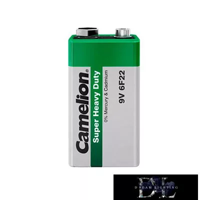 CAMELION SUPER HEAVY DUTY zinkochloridová baterie 6F22/9V-Block-BP1
