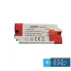   UNIVERSO 8 W až 24 W CCT.kap lampy vyměnitelný transformátor AC: 220–240 V DC: 36–100 V 200 mA