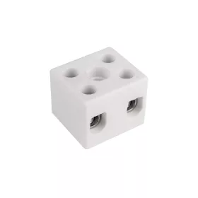 PORCELÁNOVÝ KONEKTOROVÝ BLOK 2X10MM2