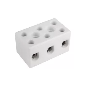 PORCELÁNOVÝ KONEKTOROVÝ BLOK 3X10MM2