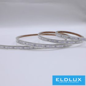 NAVIGATE LED szalag 230V 8mm 5050-60D kék IP65