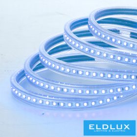 NAVIGATE LED szalag 230V 12mm 2835-180D kék IP65