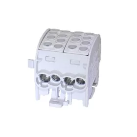 4X25MM2/4X35MM2, ŠEDÁ, DIN LIŠTOVÝ KONEKTOROVÝ BLOK