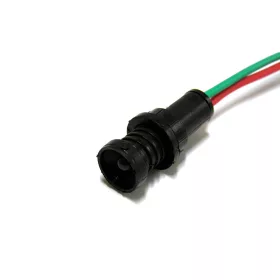 INDIKAČNÍ SVĚTLO D5MM 12-24V AC/DC, ČERVENÉ