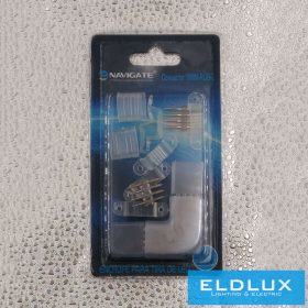 NAVIGATE RGB LED szalag 10mm 90° sarok összekötő