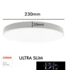 Stropní svítidlo OSRAM chip 24 W  4000 K stříbrné