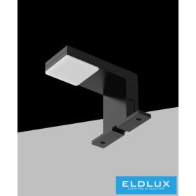   UNIVERSO Nástěnná lampa 3,5 W 220 lm 4000 K IP44 90 x 80 x 40 mm černá