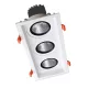 TROJITÝ LED POHYBLIVÝ SPOTLIGHT 3X30W 230V 4000K BÍLÝ