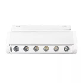 EL-US03 ULTRA SLIM MAGN. LED 48V 6W 3000K BÍLÁ