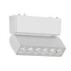 EL-US10 ULTRA SLIM MAGN. LED 48V 6W CCT BÍLÁ