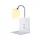 BETTY NÁSTĚNNÁ LAMPY 1XG9 S USB BÍLÁ