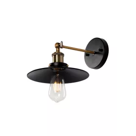 NÁSTĚNNÁ LAMPY DAMON 1XE27 ČERNÁ D230MM