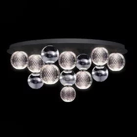 DIAMOND LED STROPNÍ SVÍTIDLO 32W 3000K, ČERNÁ+CHROM