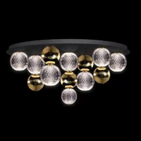 DIAMOND LED STROPNÍ SVÍTIDLO 32W 3000K, ČERNÁ+ZLATÁ