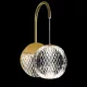 DIAMOND LED NÁSTĚNNÁ LAMPY 4,2 W 3000 K, ZLATÁ