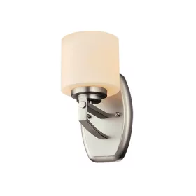 ERIN LUX NÁSTĚNNÁ LAMPY 1XE27 SATINOVÝ NIKL
