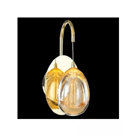 GOLDEN EGG LED NÁSTĚNNÁ LAMPION 4,8 W 3000 K, ZLATO