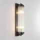 HARRIS NÁSTĚNNÁ LAMPY 2XE14 ČERNÁ/KRISTALY