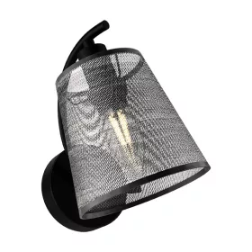 NÁSTĚNNÁ LAMPY JASMINE 1XE14 ČERNÁ/ŠEDÁ
