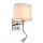 MAYA NÁSTĚNNÁ LAMPY 1XE27 +1WLED 4000K CHROM