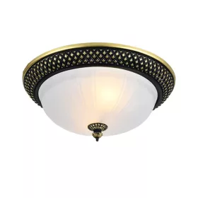 PETRA M STROPNÍ SVÍTIDLO 2XE27 380 mm ČERNÁ