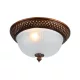 PETRA M STROPNÍ SVÍTIDLO 2XE27 380 mm BRONZOVÉ