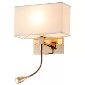   ROSA LED NÁSTĚNNÁ LAMPION 3W 3000K + 1XE27, FRANCOUZSKÁ ZLATA