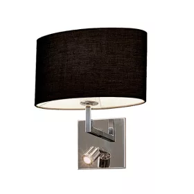 TOMY NÁSTĚNNÁ LAMPY 1XE27 +1WLED 4000K ŠEDÁ