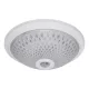 LED STROPNÍ SVÍTIDLO S POHYBOVÝM SNÍMAČEM 2XE27 D300mm BÍLÁ