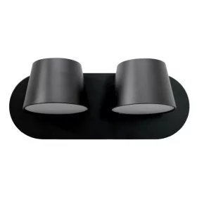 MALIA LED NÁSTĚNNÁ LAMPY 2X12W 4200K ČERNÁ