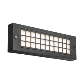 GRF300 LED FAÇADNÍ SVÍTIDLO 6 W 4000 K IP65 ČERNÁ