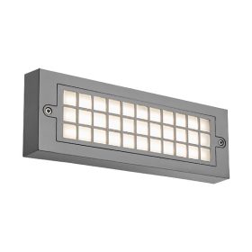GRF300 LED PŘEDNÍ SVÍTIDLO 6W 4000K IP65 ŠEDÁ