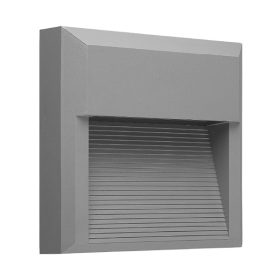   GRF310 LED PŘEDNÍ SVĚTELNÉ TĚLESO 8 W 4000 K IP65 ŠEDÁ