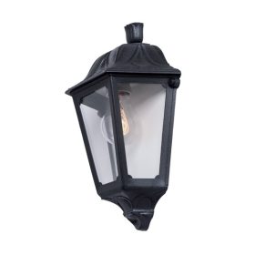 IESSE NÁSTĚNNÁ LAMPY 1XE27 IP55 ČERNÁ